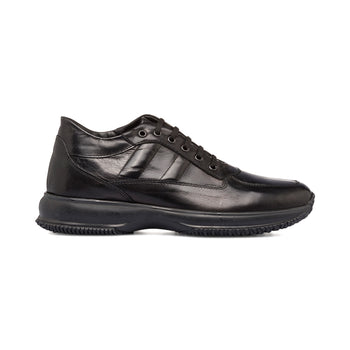 Scarpe casual in pelle nere da uomo Primopiano, Sneakers Uomo, SKU m115000259, Immagine 0